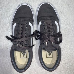 Dark Gray Vans Old Skool